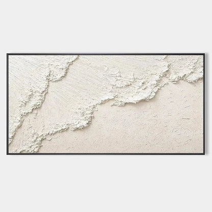 WHITE CREST | hanging in , Abstract wall art