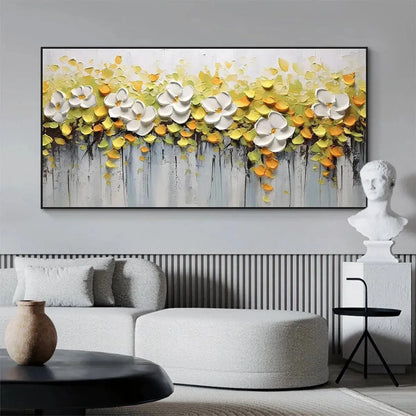 WHITE MAGNOLIAS | multi-color palette, original  art