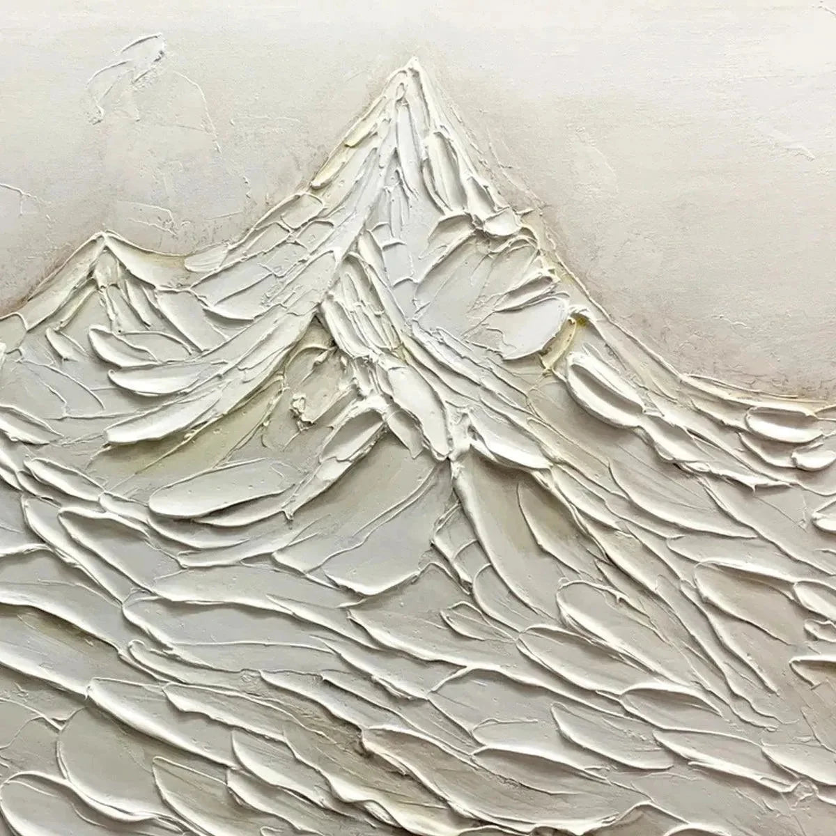 WHITE MOUNTAINS | rolled canvas, ready for custom framing