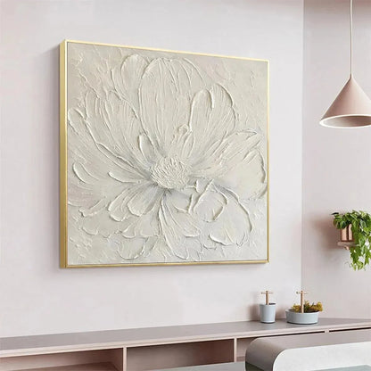 WHITE PEONY | Minimalist mood, soft natural light studio shot