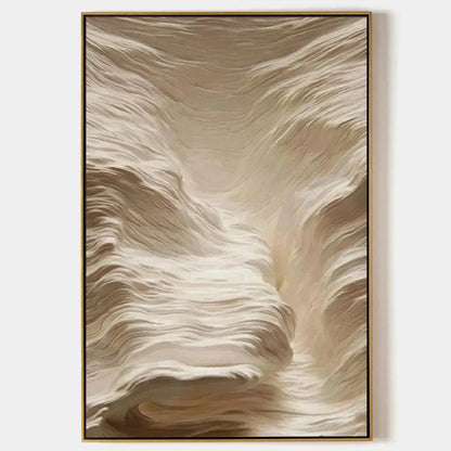 WHITE SAND DUNES | hanging in , Abstract wall art