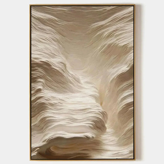 WHITE SAND DUNES | hanging in , Abstract wall art