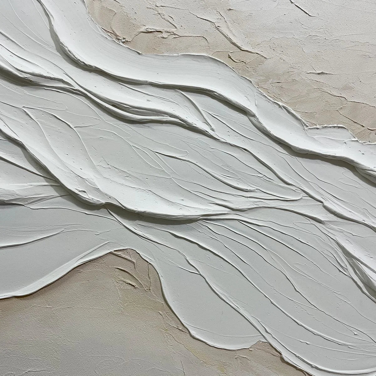 WHITE SANDS | rolled canvas, ready for custom framing
