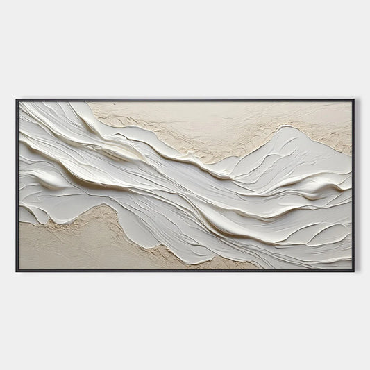 WHITE SANDS | hanging in , Abstract wall art