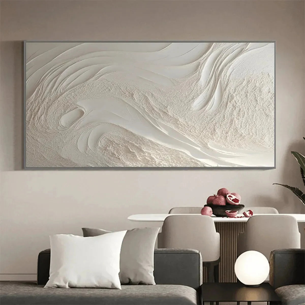 WHITE SANDS | rolled canvas, ready for custom framing