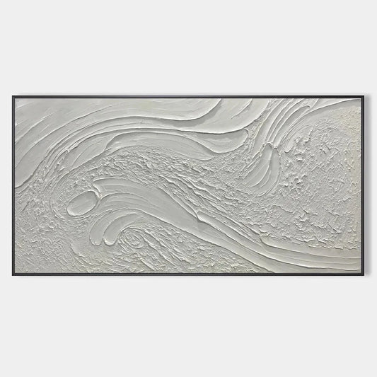 WHITE SANDS | hanging in , Minimalist wall art