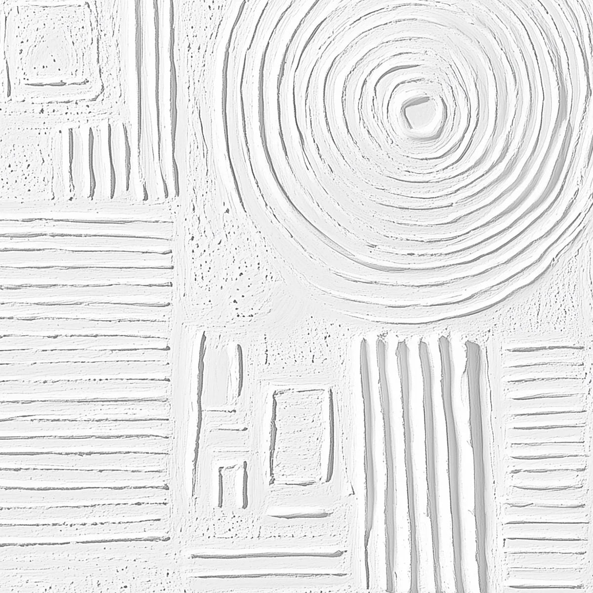 WHITE | black frame version on white wall