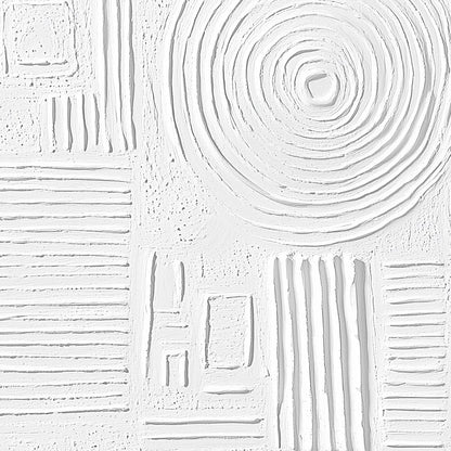 WHITE | black frame version on white wall