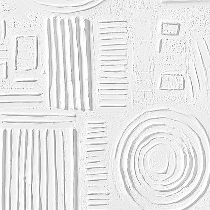 WHITE | beige palette, original  art