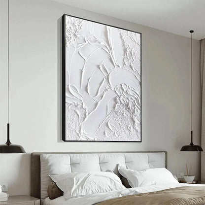WHITE TEXTURE | beige palette, original  art