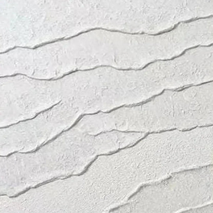 WHITE TEXTURED LINES DIPTYCH | rolled canvas, ready for custom framing