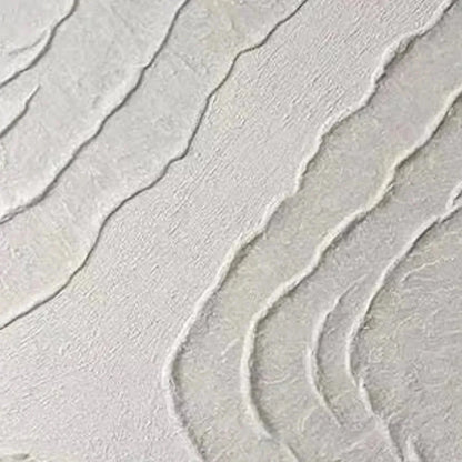 WHITE TEXTURED LINES DIPTYCH | texture detail, palette knife marks visible
