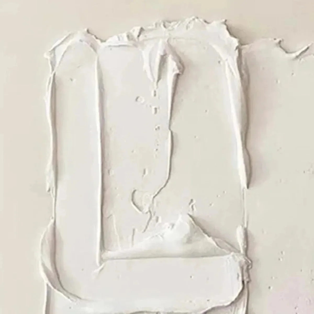 WHITE TEXTURED RELIEF | Abstract mood, soft natural light studio shot