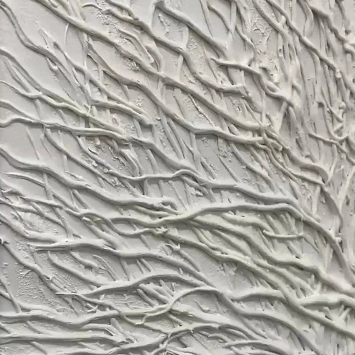 WHITE TEXTURED TREE | Abstract mood, soft natural light studio shot