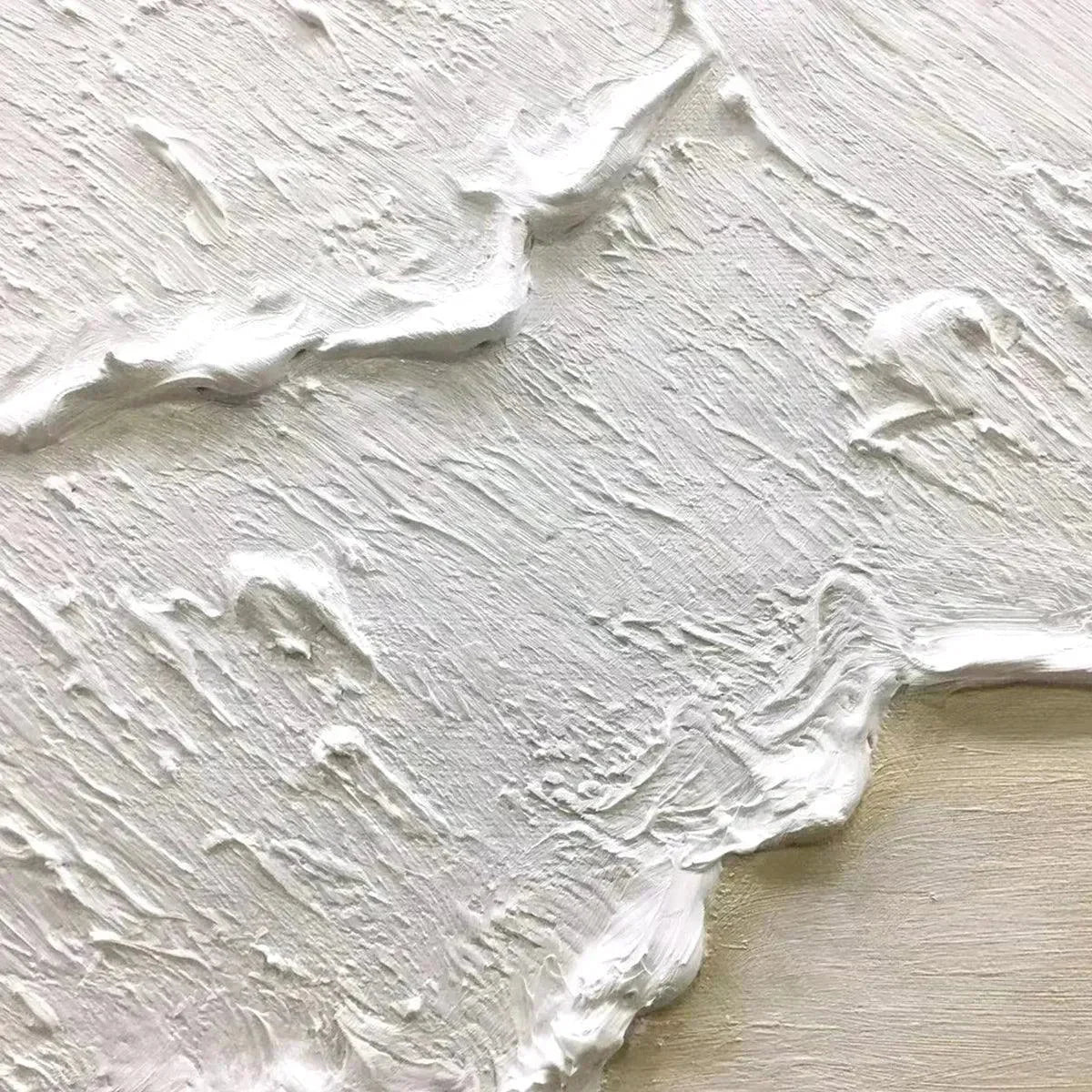 WHITE WAVE | rolled canvas, ready for custom framing