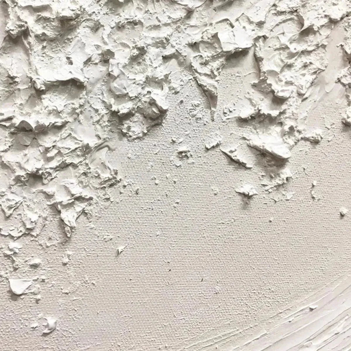 WHITE WAVE | rolled canvas, ready for custom framing