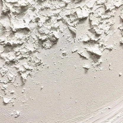 WHITE WAVE | rolled canvas, ready for custom framing