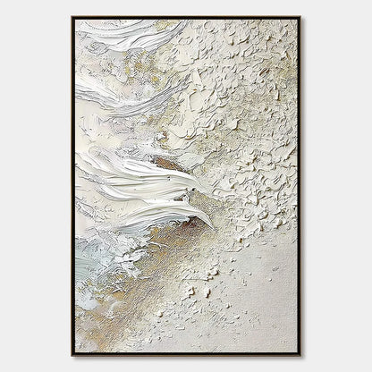 WHITEWATER WHISPER | hanging in , Wabi Sabi wall art