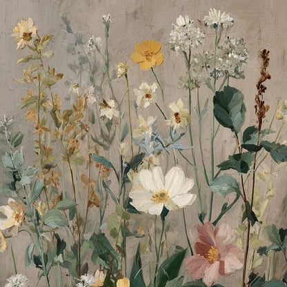 WILD BLOOM SERENADE | rolled canvas, ready for custom framing