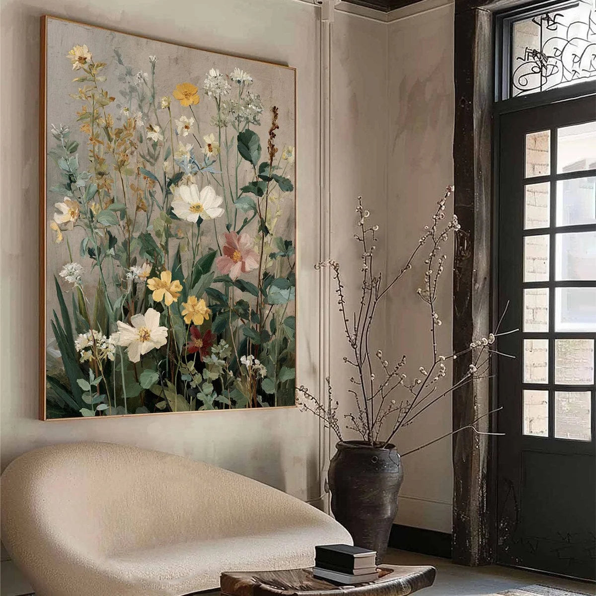 WILD BLOOM SERENADE | multi-color palette, original  art