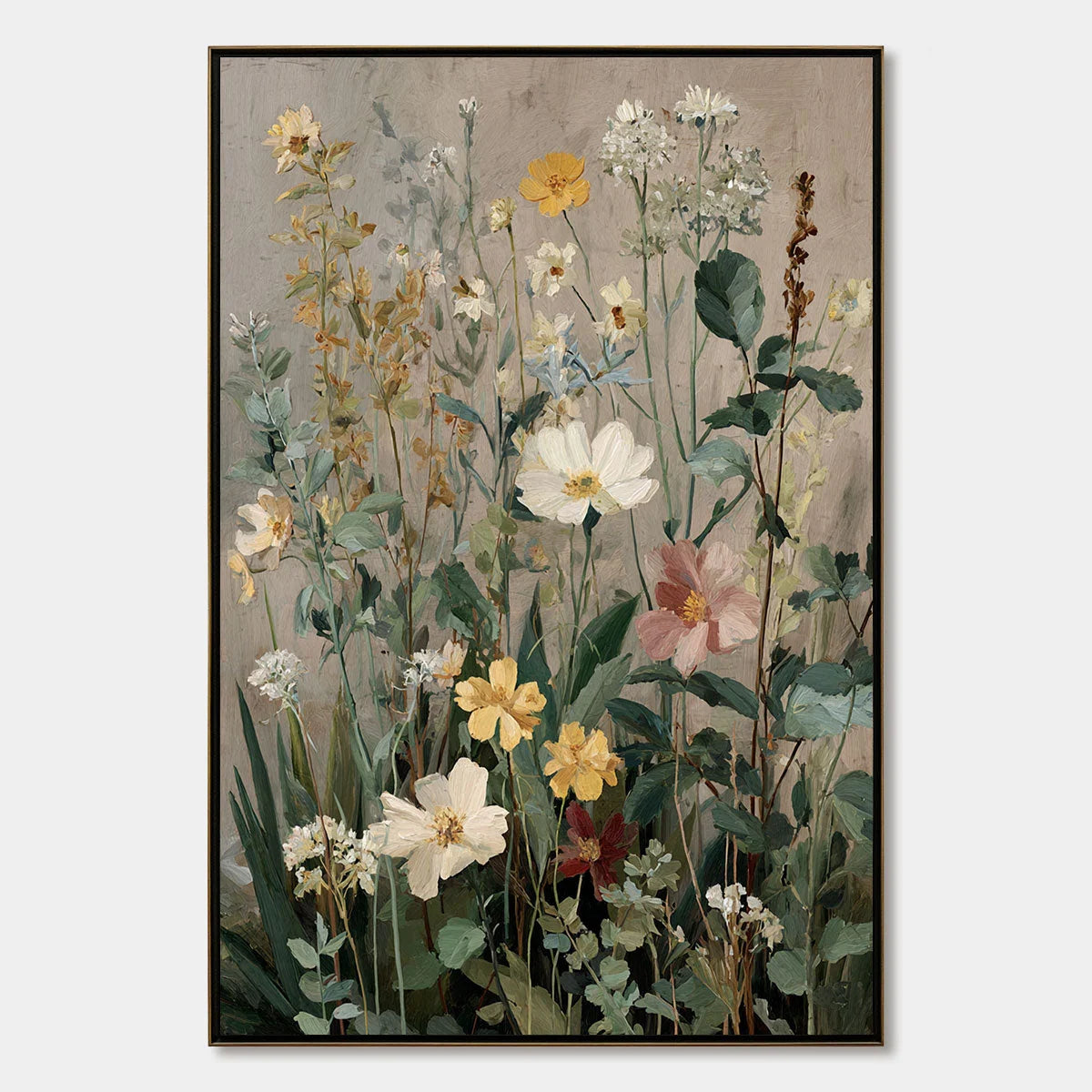 WILD BLOOM SERENADE | hanging in , Abstract wall art