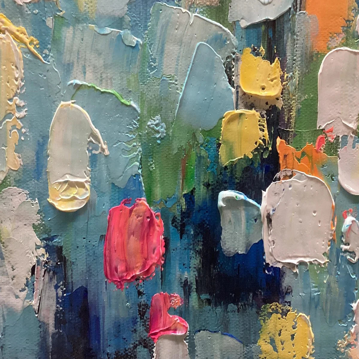 WILD BLOOM | rolled canvas, ready for custom framing