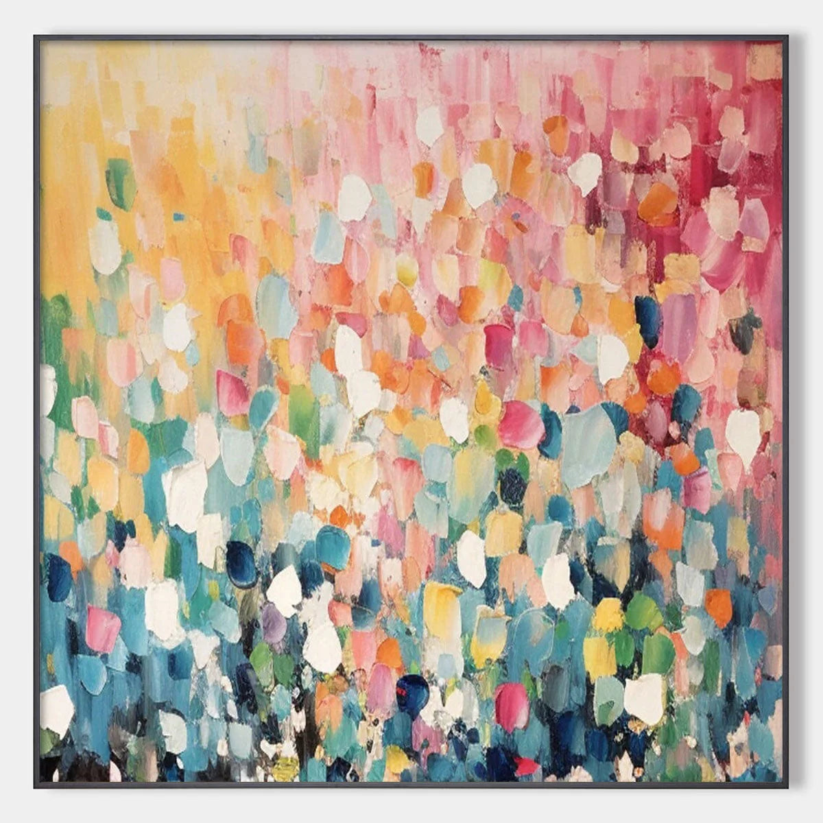 WILD BLOOM | hanging in , Abstract wall art