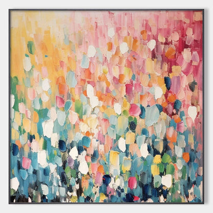 WILD BLOOM | hanging in , Abstract wall art