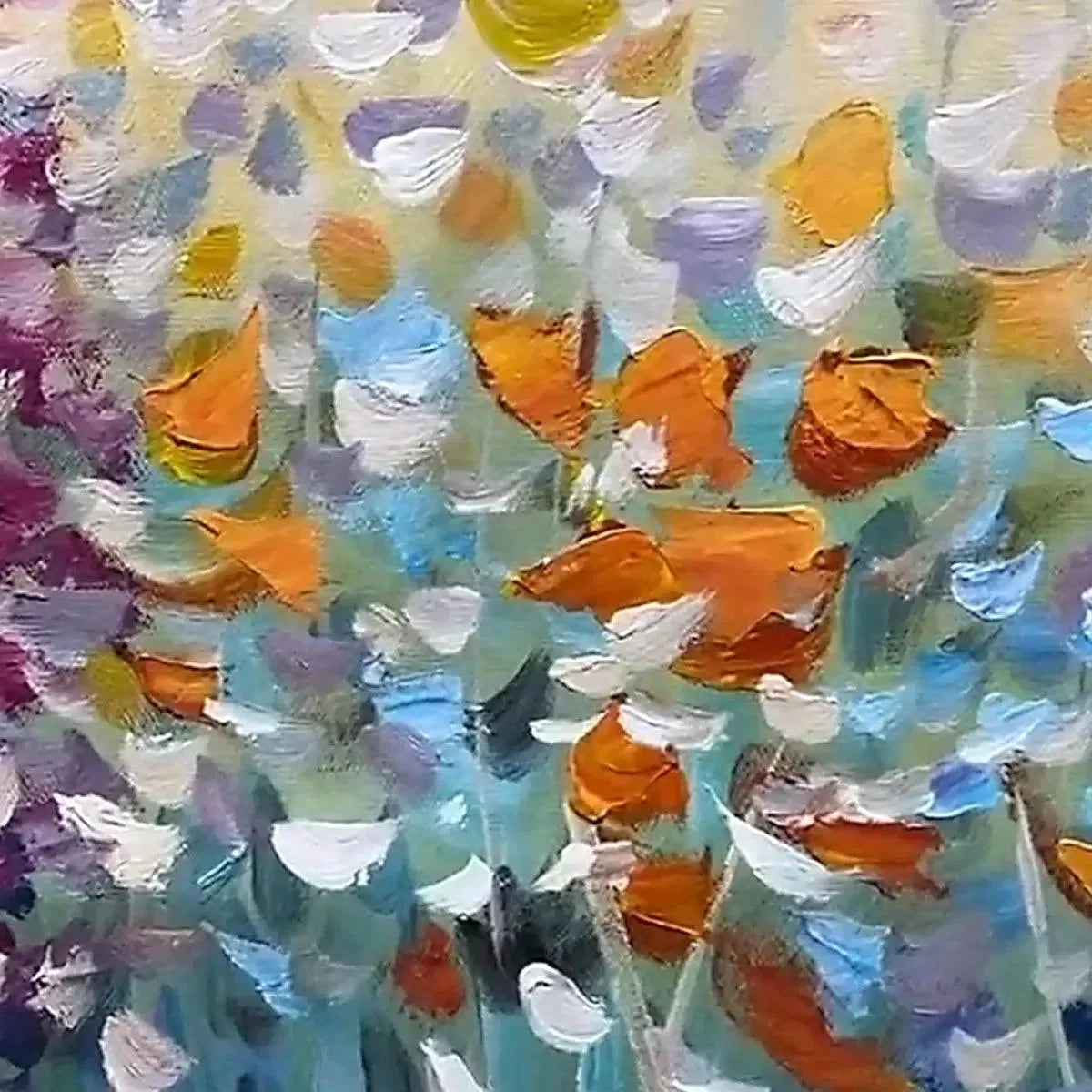 WILD MEADOW | rolled canvas, ready for custom framing