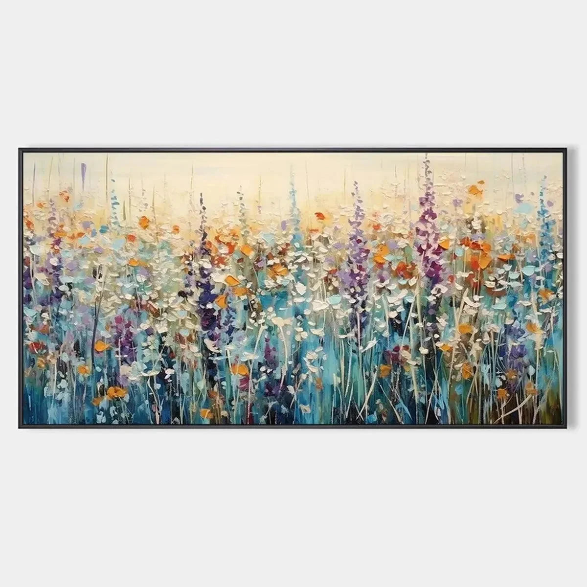 WILD MEADOW | hanging in , Abstract wall art
