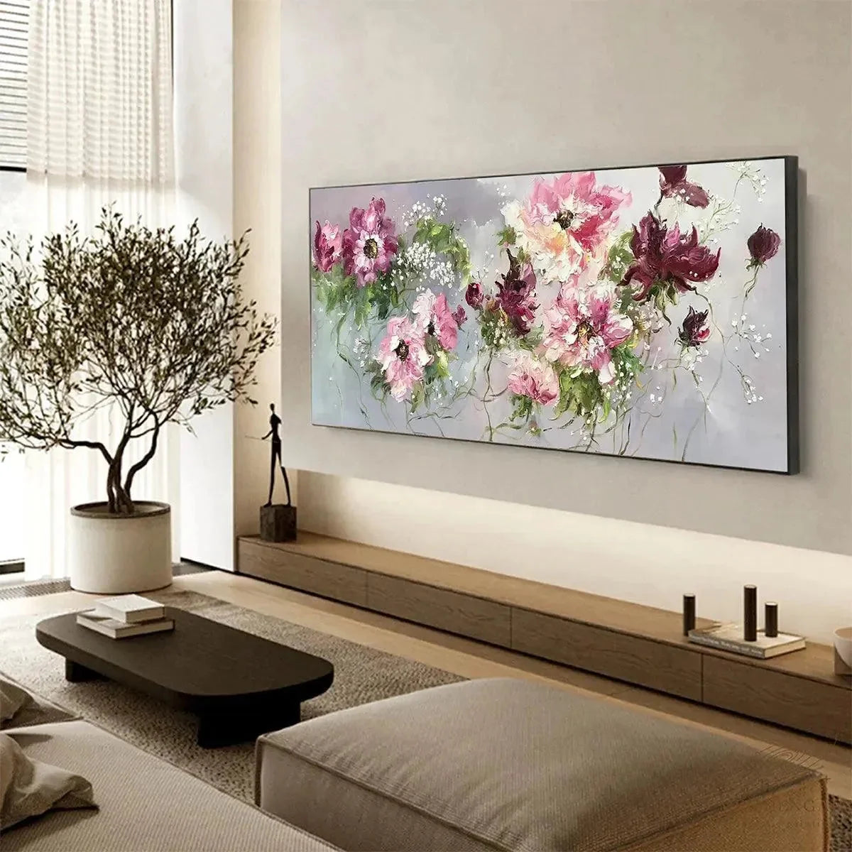 WILD ROSE WHISPERS | rolled canvas, ready for custom framing
