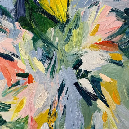 WILDFLOWER SYMPHONY | rolled canvas, ready for custom framing
