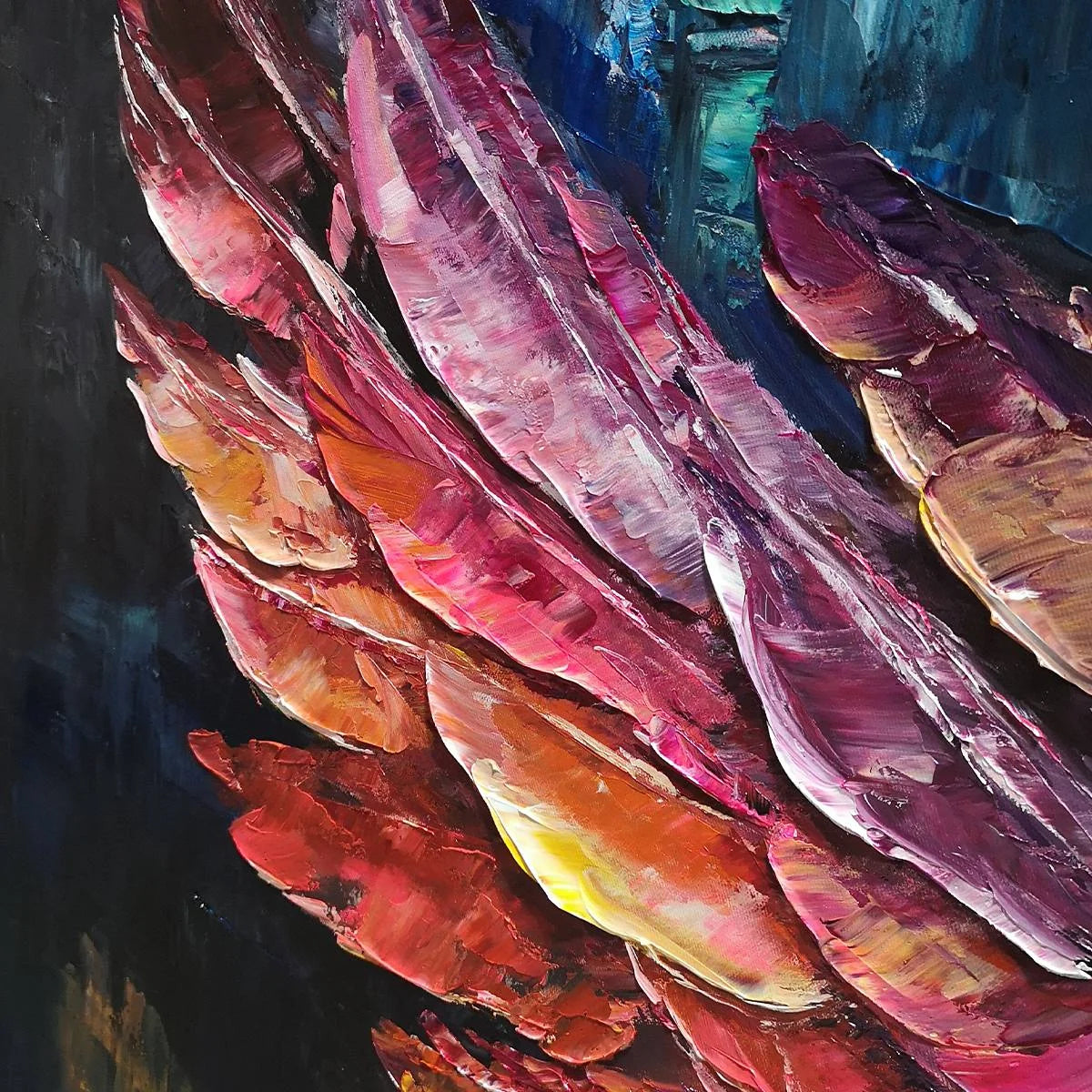 WINGS OF ASCENSION | rolled canvas, ready for custom framing