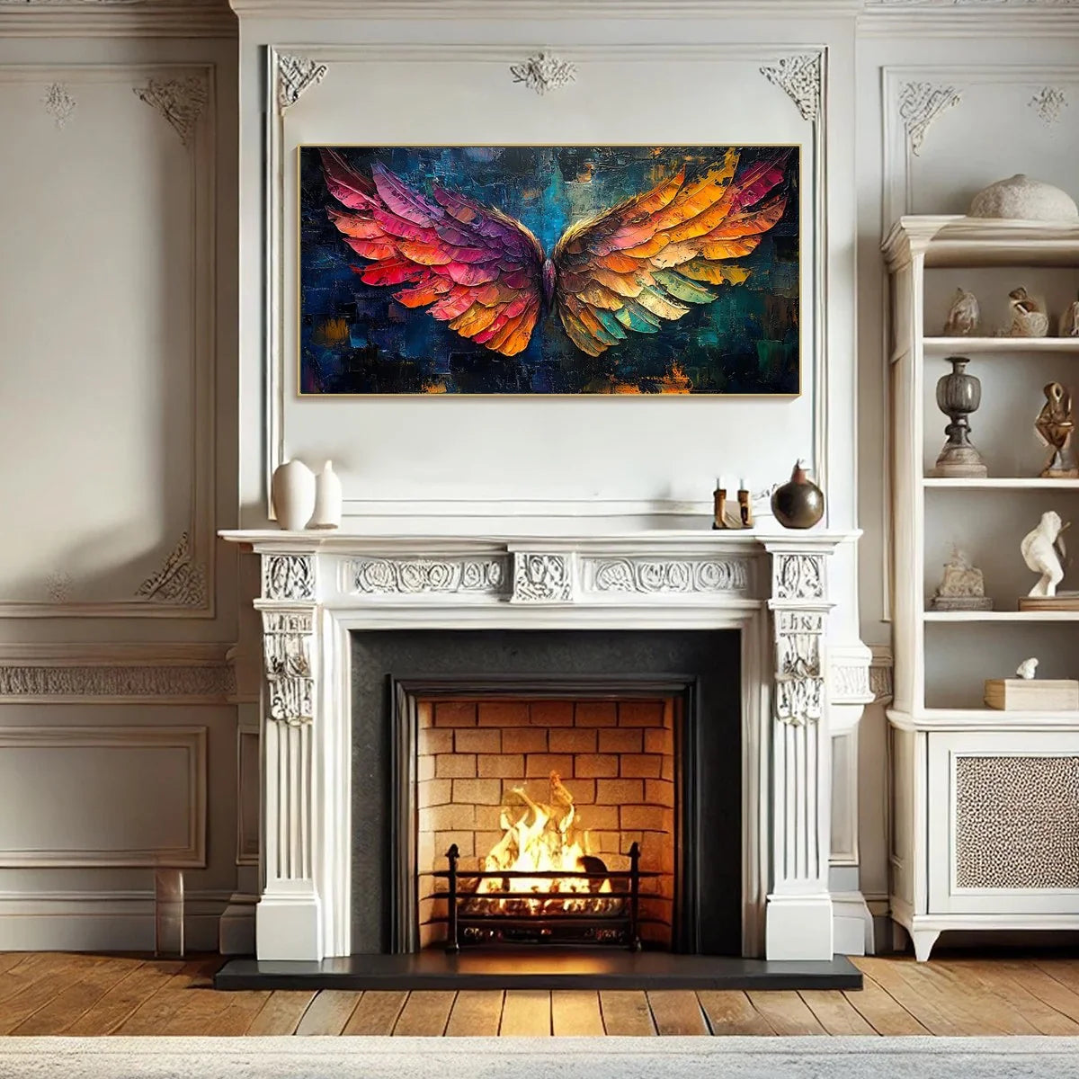 WINGS OF ASCENSION | Abstract mood, soft natural light studio shot