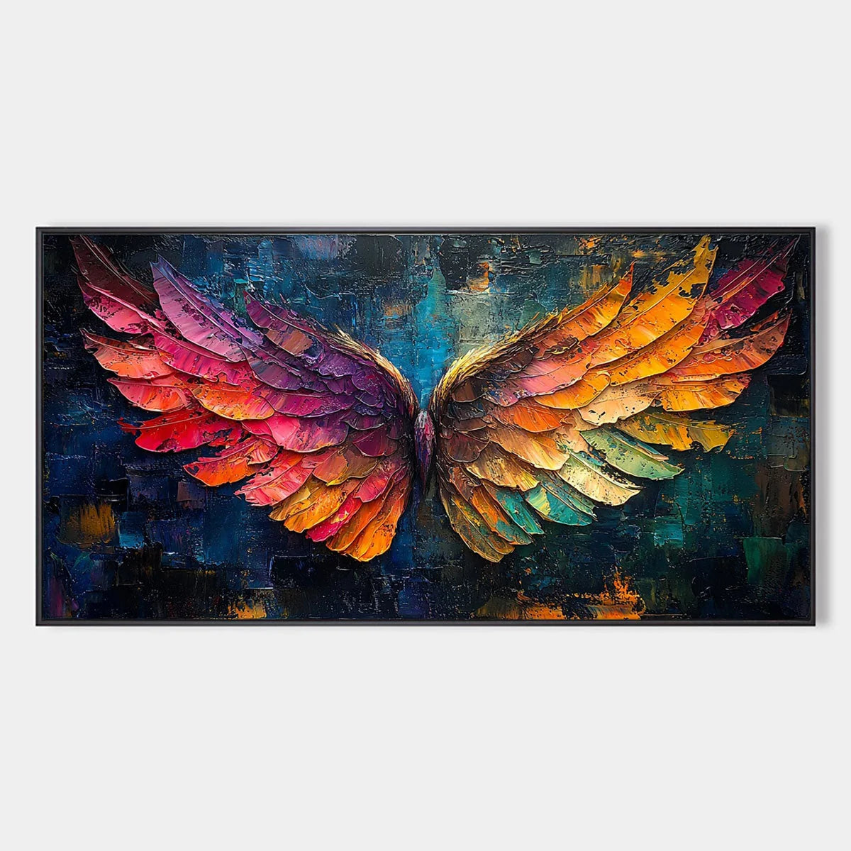 WINGS OF ASCENSION | hanging in , Abstract wall art