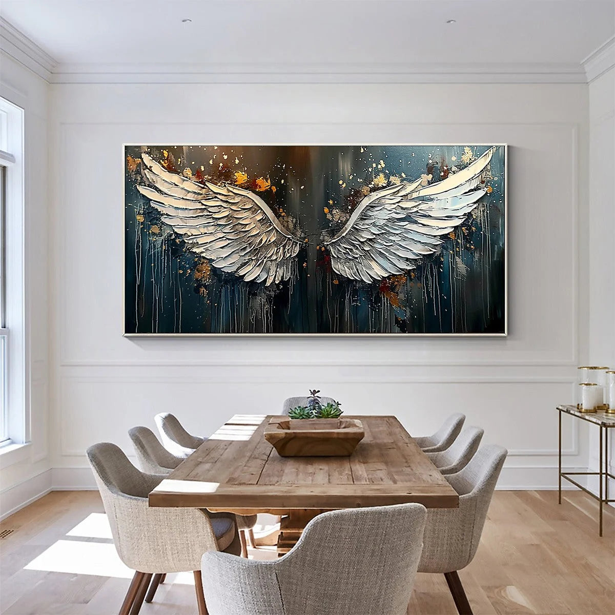 WINGS OF HOPE | Abstract mood, soft natural light studio shot