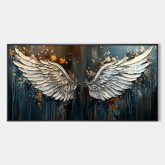 WINGS OF HOPE | hanging in , Abstract wall art