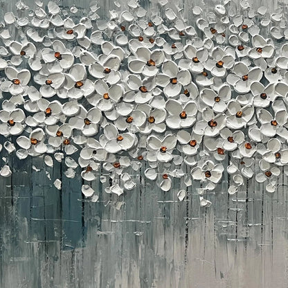 WINTER BLOSSOM | rolled canvas, ready for custom framing