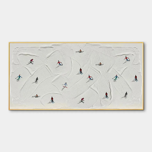 WINTER RHAPSODY | hanging in , Minimalist wall art