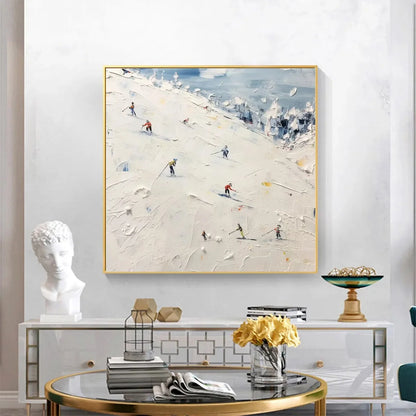 WINTER'S DANCE | multi-color palette, original  art