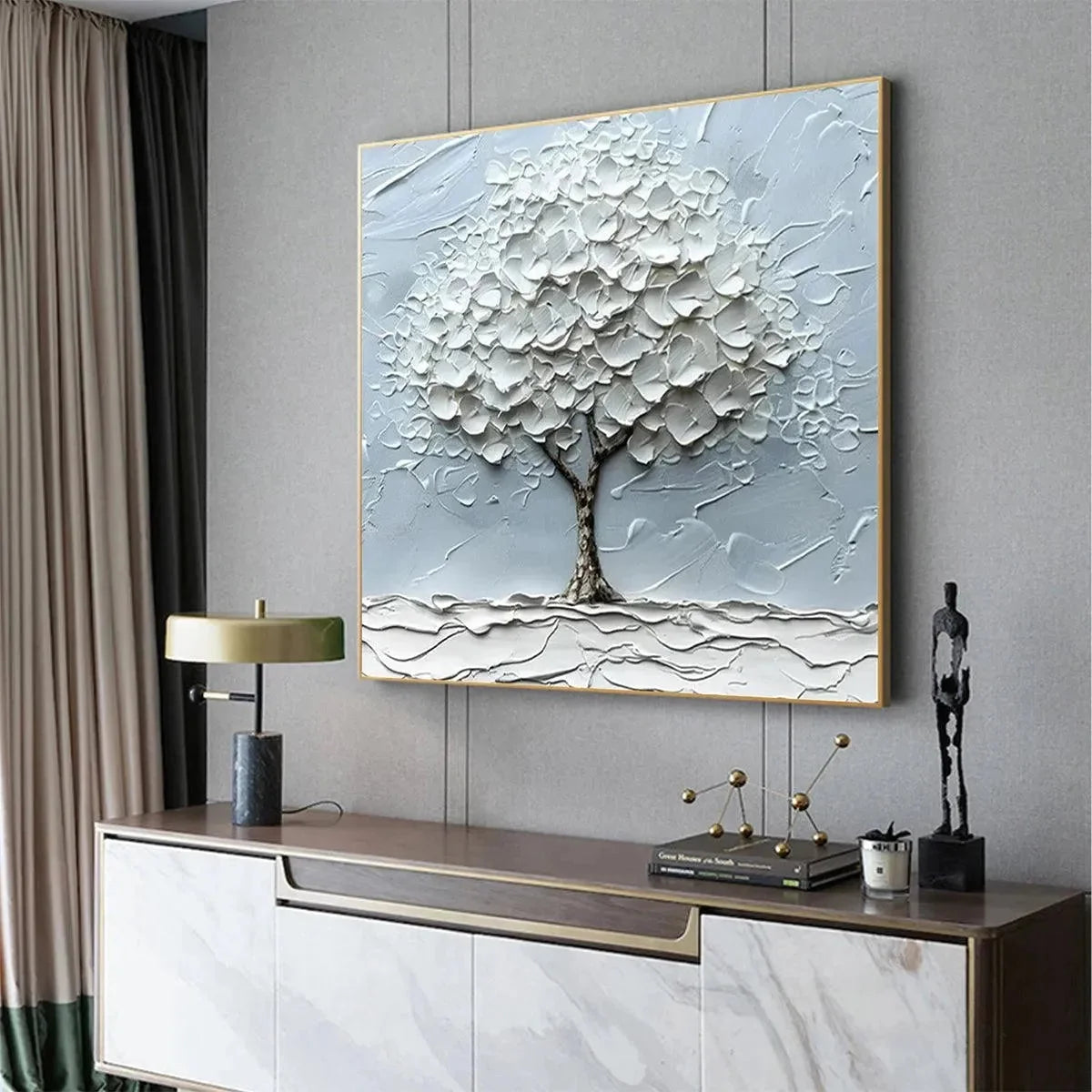 WINTER'S EMBRACE | rolled canvas, ready for custom framing