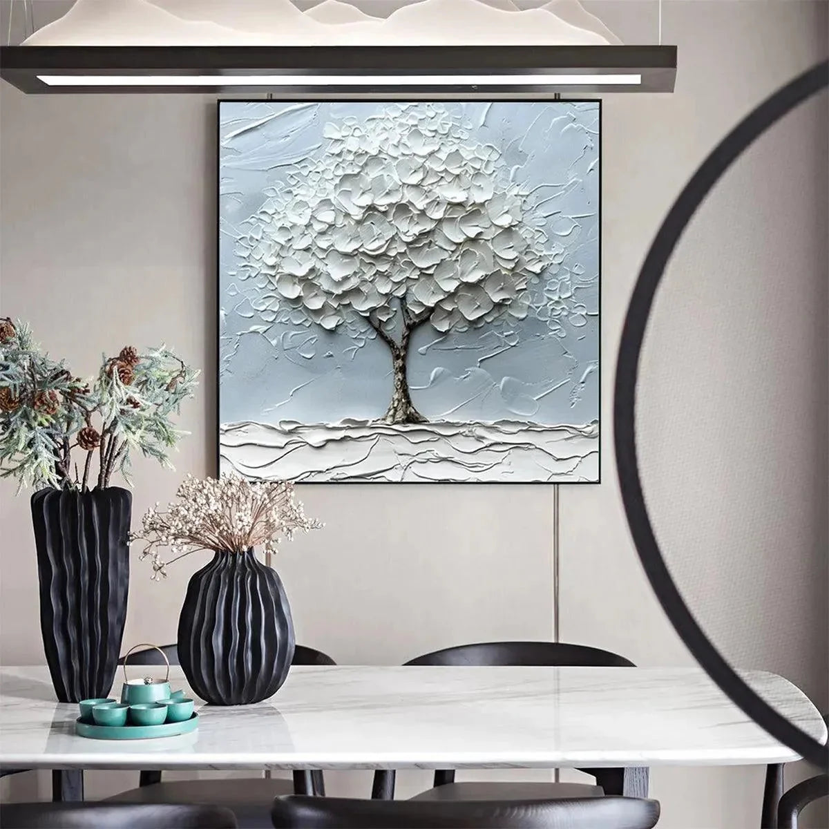 WINTER'S EMBRACE | Minimalist mood, soft natural light studio shot