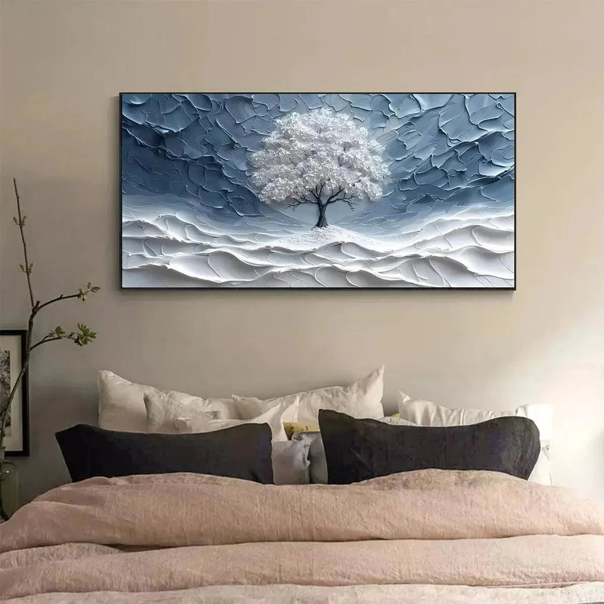 WINTER'S EMBRACE | multi-color palette, original  art