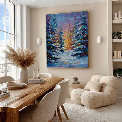 WINTER'S GLOW | Landscape mood, soft natural light studio shot