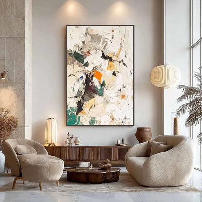 WINTER'S KISS | black frame version on white wall