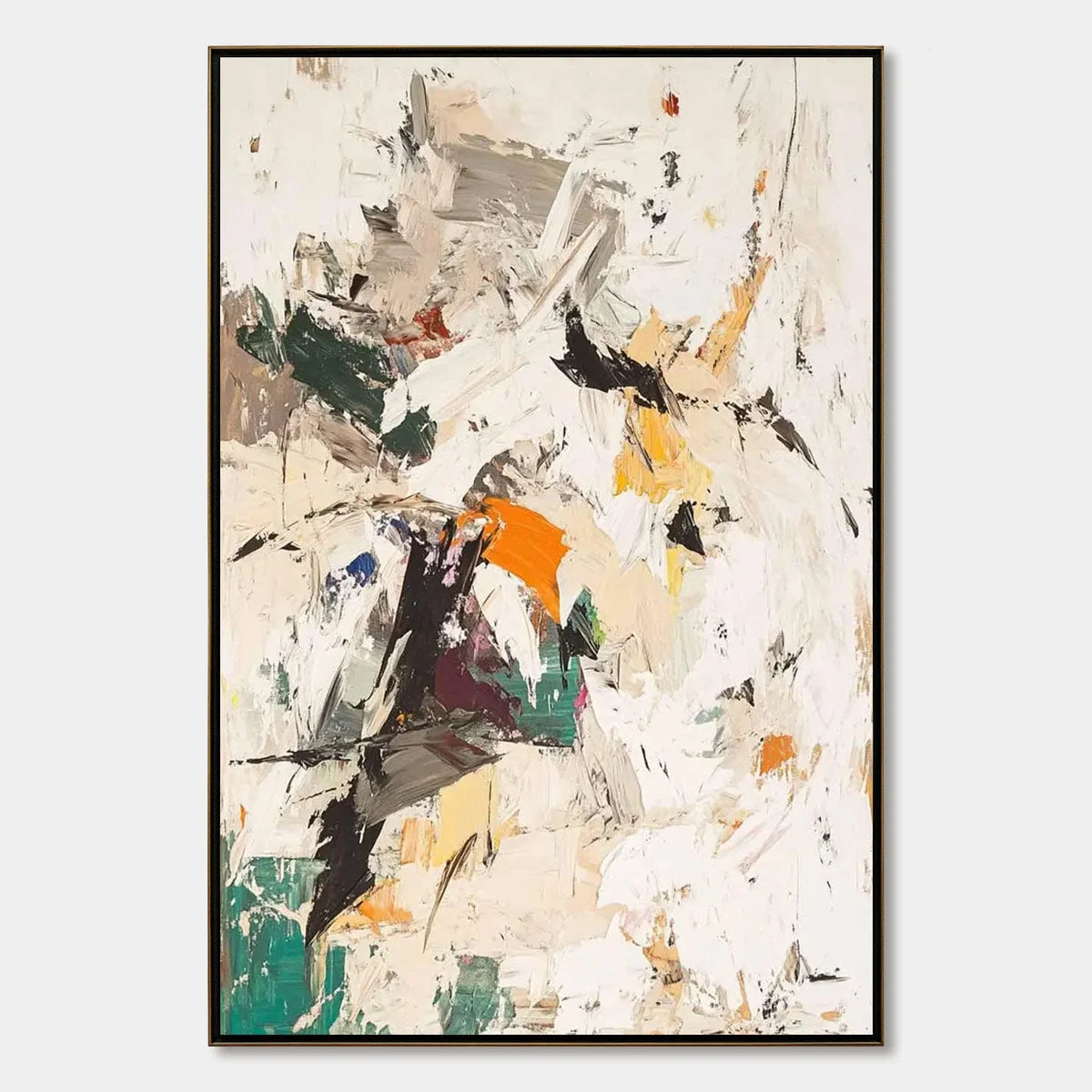 WINTER'S KISS | hanging in , Abstract wall art