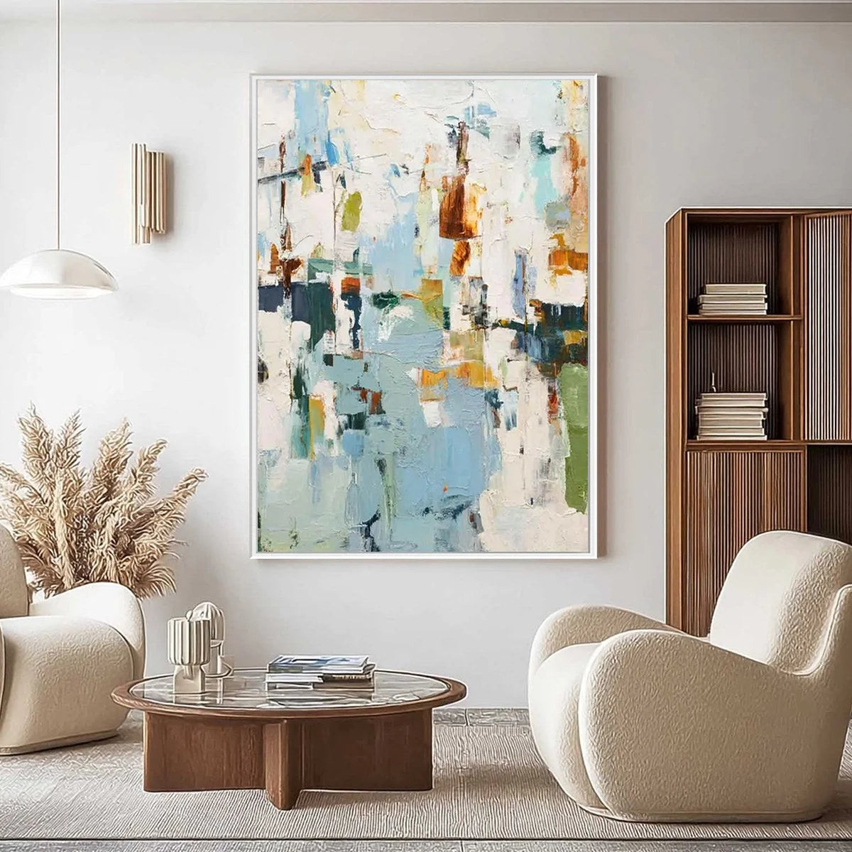 WINTER'S WHISPER | multi-color palette, original  art