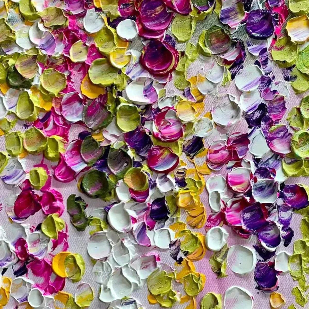 WISTERIA CASCADE | rolled canvas, ready for custom framing