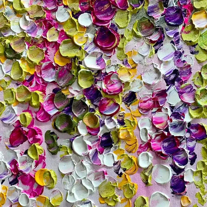 WISTERIA CASCADE | rolled canvas, ready for custom framing