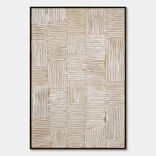 WOVEN CALM | hanging in , Wabi Sabi wall art